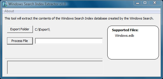 Windows.edb Extractor